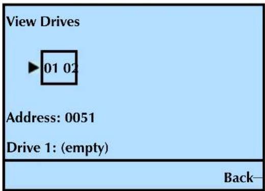 Tandberg Data StorageLibrary T24 - Tape drive inventory - 3