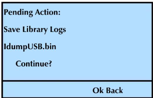 Tandberg Data StorageLibrary T24 - SAVING LIBRARY LOGS - 3