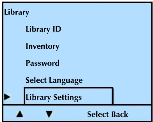 Tandberg Data StorageLibrary T24 - Changing the Contrast - 1