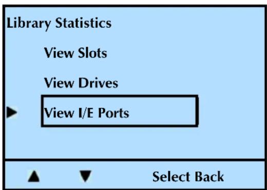 Tandberg Data StorageLibrary T24 - VIEWING THE I/E PORT - 3