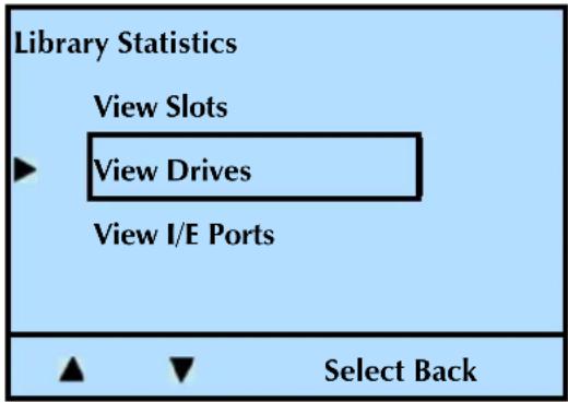 Tandberg Data StorageLibrary T24 - VIEWING TAPE DRIVE(S) - 3