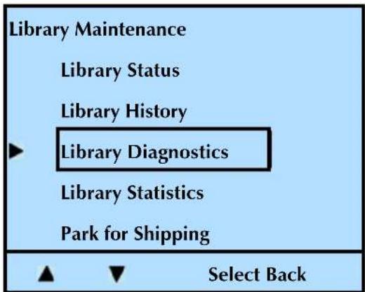 Tandberg Data StorageLibrary T24 - PERFORMING A MOTION TEST - 2