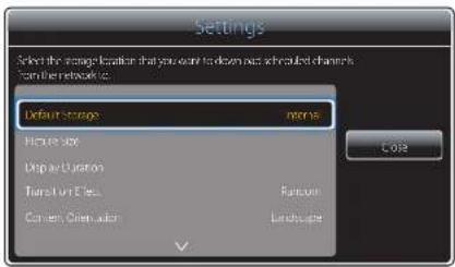 Hanwha SMT-4032A - Settings - 1