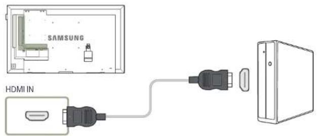 Hanwha SMT-4032A - Connection Using an HDMI-DVI Cable - 2