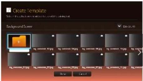 Hanwha SMT-4032A - Configuring the background image/background music - 1
