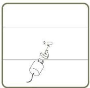 Hanwha SMT-4032A - To lock an anti-theft locking device: - 1