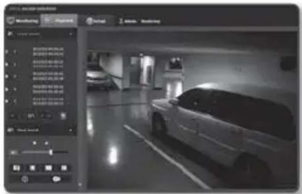 Hanwha SPE-100P - To play the content after searching by event - 3