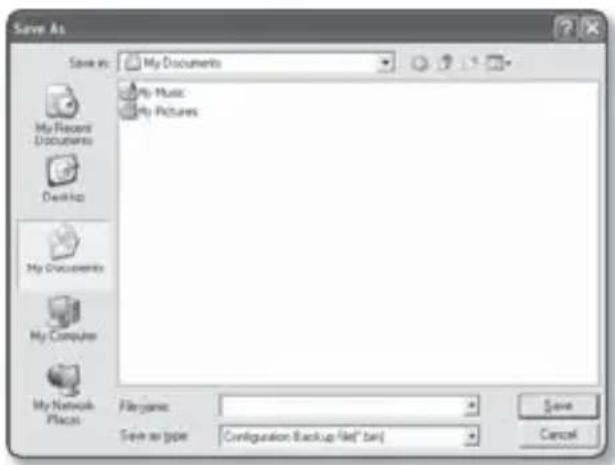 Hanwha SPE-100P - To back up the current settings - 1