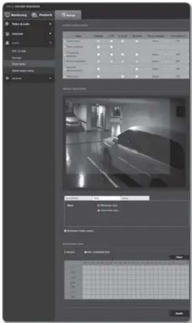 Hanwha SPE-100P - To use Motion detection - 2