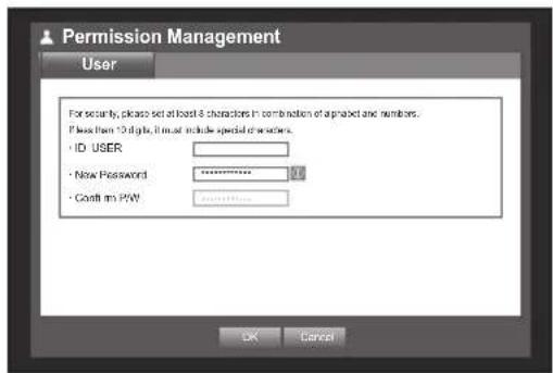 Hanwha SRD-1684 - To change the user password - 1