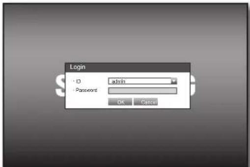 Hanwha SRD-1684 - Login - 2