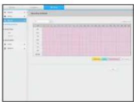 Hanwha QRN-810 - Recording Schedule - 1