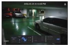 Hanwha QRN-810 - Using the PTZ camera - 1