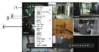 Hanwha QRN-810 - Single Mode Menu - 2