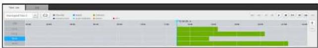 Hanwha QRN-810 - To adjust timeline - 1