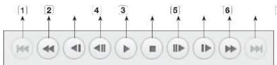 Hanwha QRN-810 - Names and Functions of Play Buttons - 1