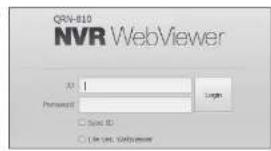 Hanwha QRN-810 - CONNECTING WEB VIEWER - 2