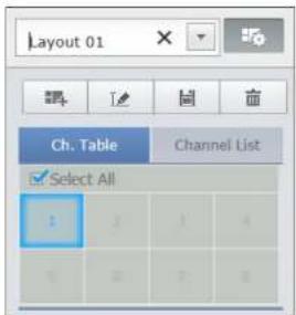 Hanwha QRN-810 - If you want to change the layout name - 1