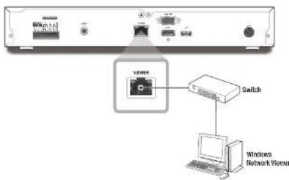Hanwha QRN-810 - CONNECTING THE NETWORK - 2