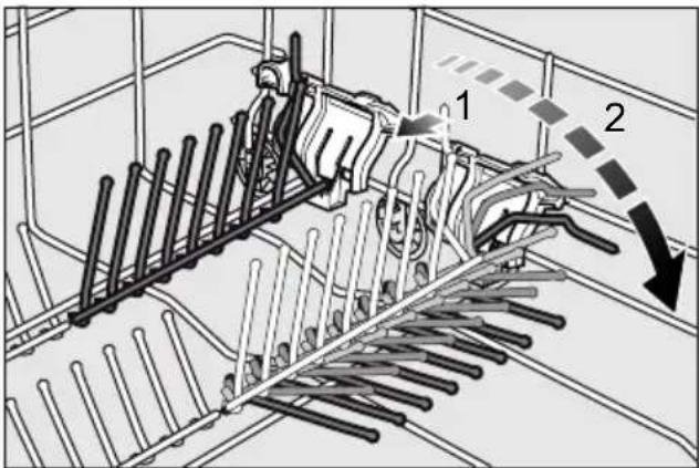 BOSCH SMS63L02EA - Folding spikes \* - 1