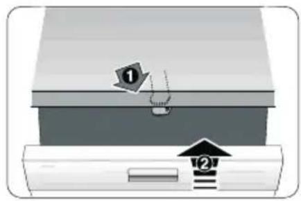 BOSCH SMS50E12II - Childproof lock (door lock) \* - 1
