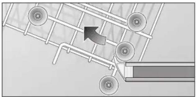 BOSCH SGS44E72EU - Adjusting position of basket \* - 1