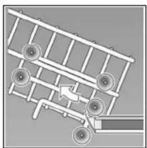 BOSCH SPS53E12EU - Top basket with upper and lower roller pairs - 1