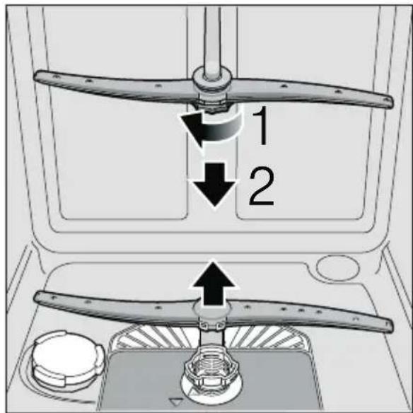 BOSCH SMS53M48TR - Spray arms - 1