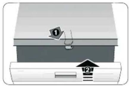 BOSCH SPV43E00EU - Childproof lock (door lock) \* - 1
