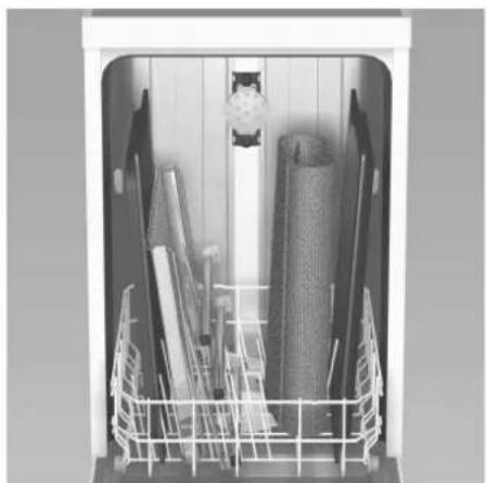 BOSCH SRS55C02GB - Baking sheet spray head \* - 2