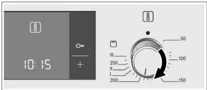 BOSCH HBA23B151A - Type of heating and temperature - 2