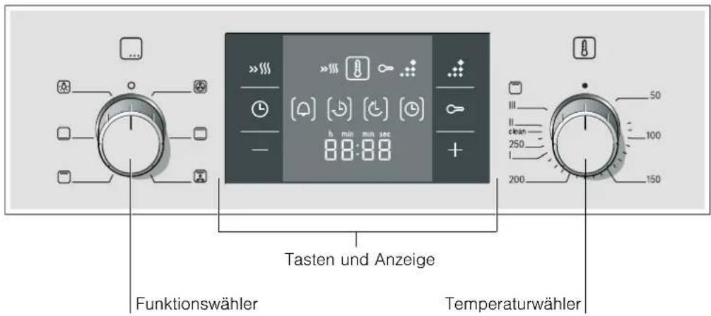 BOSCH HBG43B550J - Bedienfeld - 1