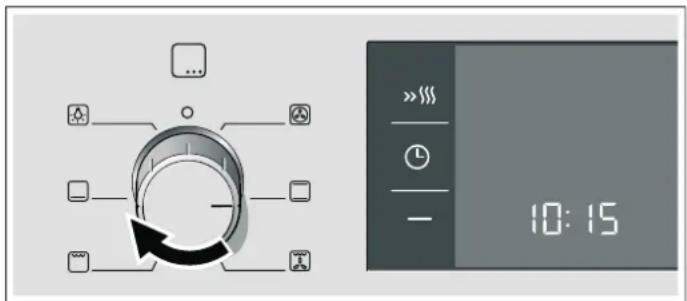 BOSCH HBG43B550J - Heizart und Temperatur - 1