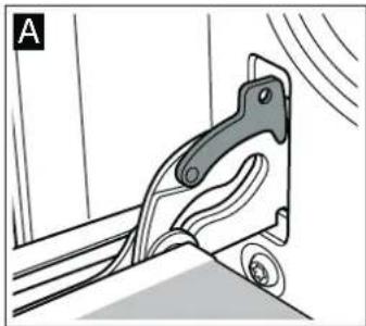 BOSCH HBG43B550J - Backofentür aus- und einhängen - 1