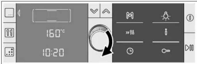 BOSCH HBG36B620 - Heizart und Temperatur einstellen - 1