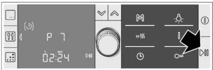 BOSCH HBG36B620 - Taste ▷□□ drücken. - 1