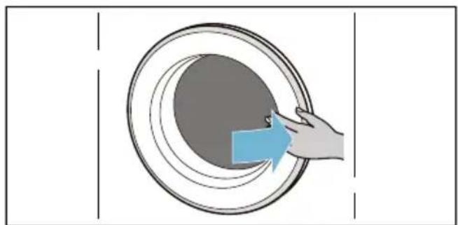 BOSCH WDU28540ES - Placing laundry into the drum - 2