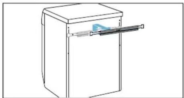 BOSCH WDU28540ES - Removing the support struts - 4