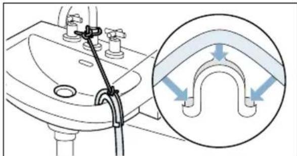 BOSCH WDU28540ES - - Drainage into a washbasin - 1