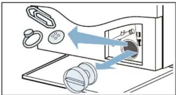 BOSCH WDU28540ES - Risk of scalding! - 3