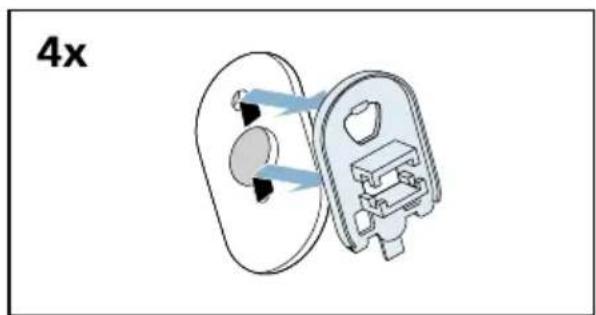 BOSCH WDU28540ES - Installing the transport locks: - 2