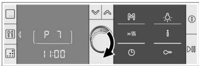 BOSCH HBG56B650T - Programm wählen und einstellen - 2