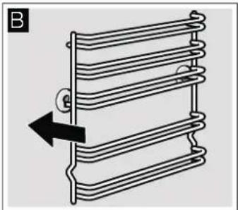 BOSCH HBA33B550M - Refitting the rails - 2