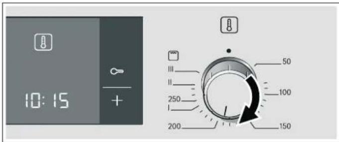 BOSCH HBA33B550M - Type of heating and temperature - 2