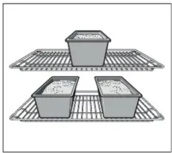 BOSCH HBA33B550M - Baking on two or more levels - 1