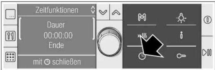 BOSCH HBR78B751 - Dauer einstellen - 1