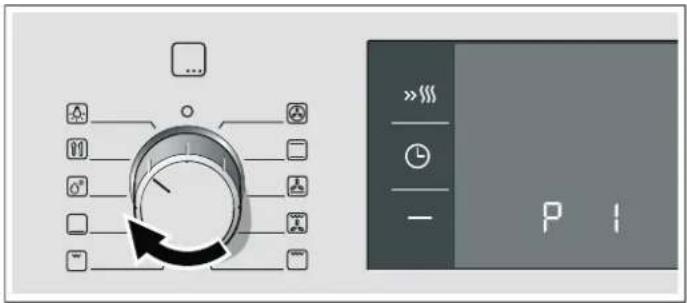 BOSCH HBA34B560 - Einstellen - 1