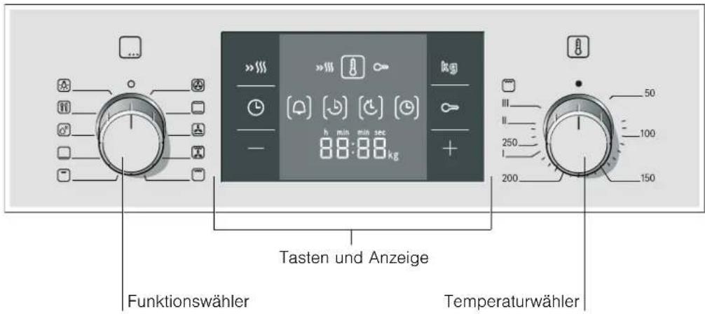 BOSCH HBA34B540 - Bedienfeld - 1