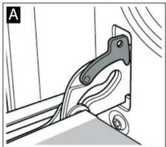 BOSCH HBA34B540 - Backofentür aus- und einhängen - 1