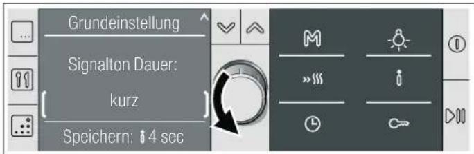 BOSCH HBA58B650B - Grundeinstellungen ändern - 3